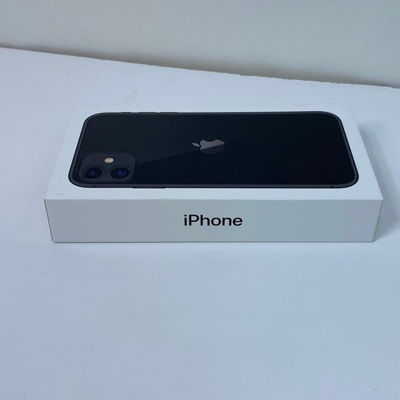 Apple Empty Box IPhone 11 Black. Sold As Is - Picture 3 of 4